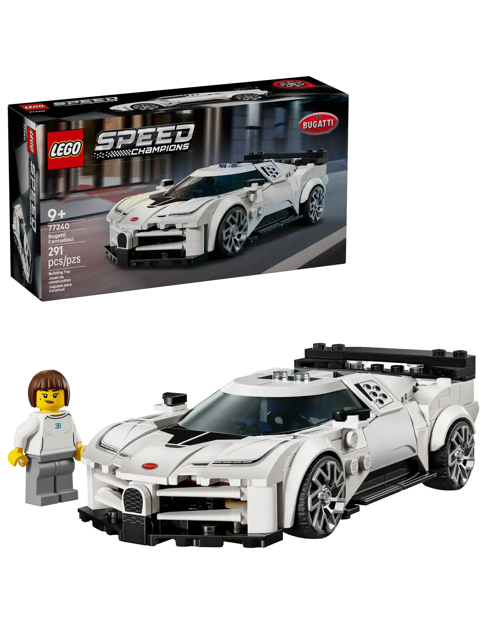 Lego Bugatti Centodieci Hyper Sports Car