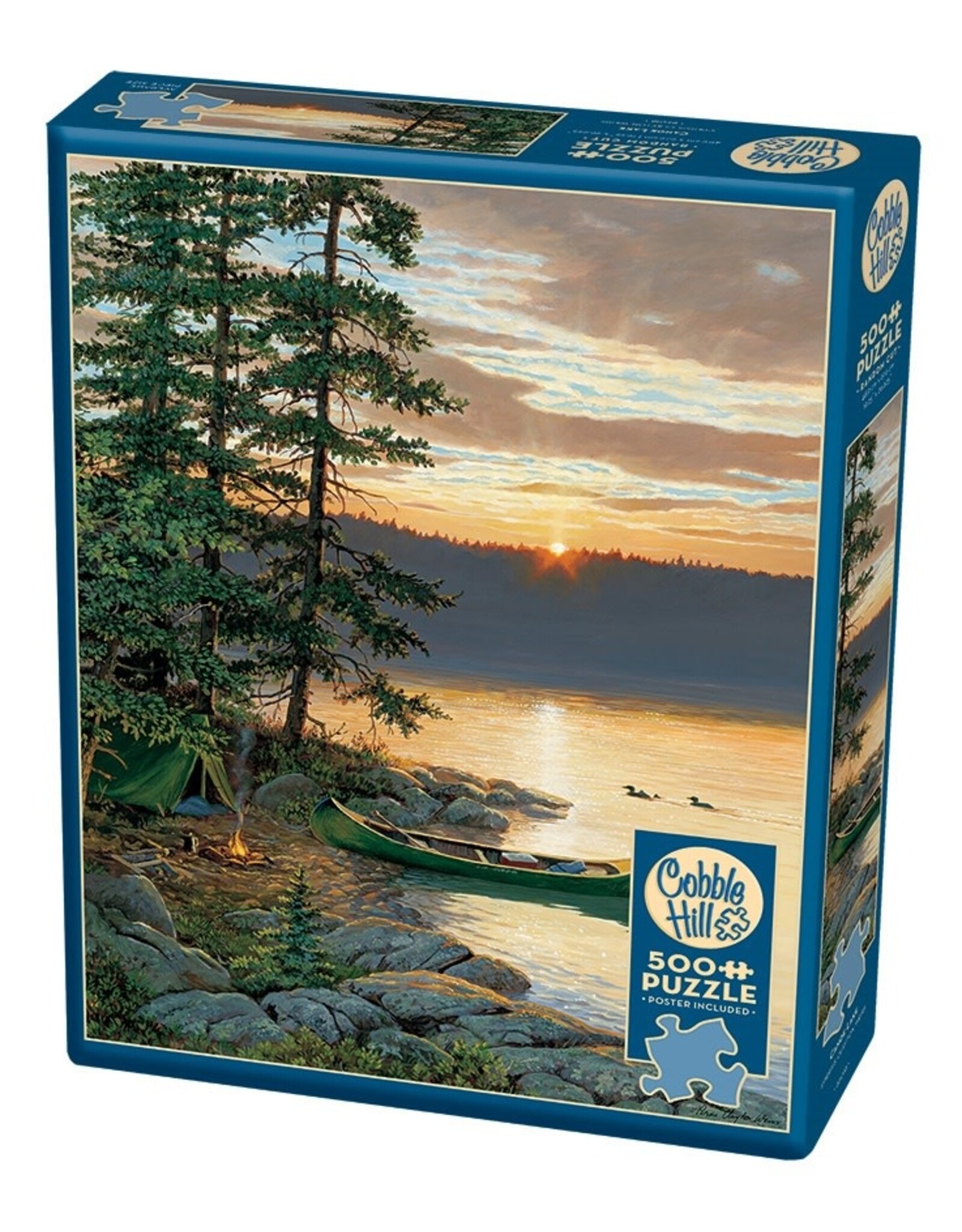 Cobble Hill Canoe Lake 500 pc