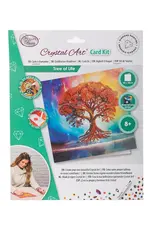 D.I.Y Crystal Art Kit Crystal Art Card Kit: Tree of Life