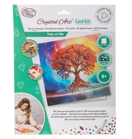 D.I.Y Crystal Art Kit Crystal Art Card Kit: Tree of Life