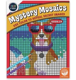 Mindware Mystery Mosaics Color By Number: Book 14