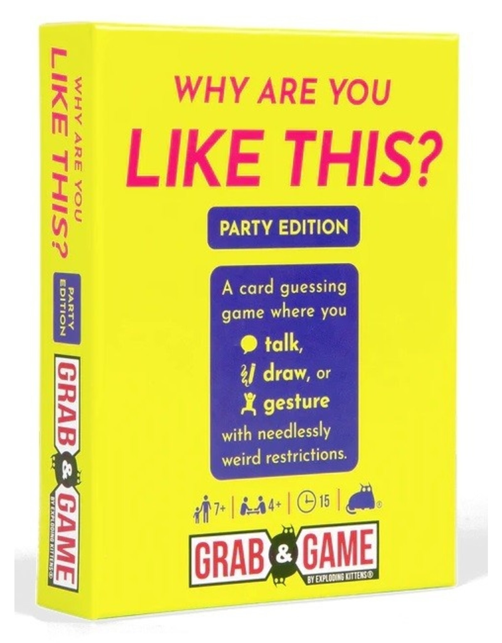 Exploding Kittens Grab & Game - Why Are You Like This? Party Edition