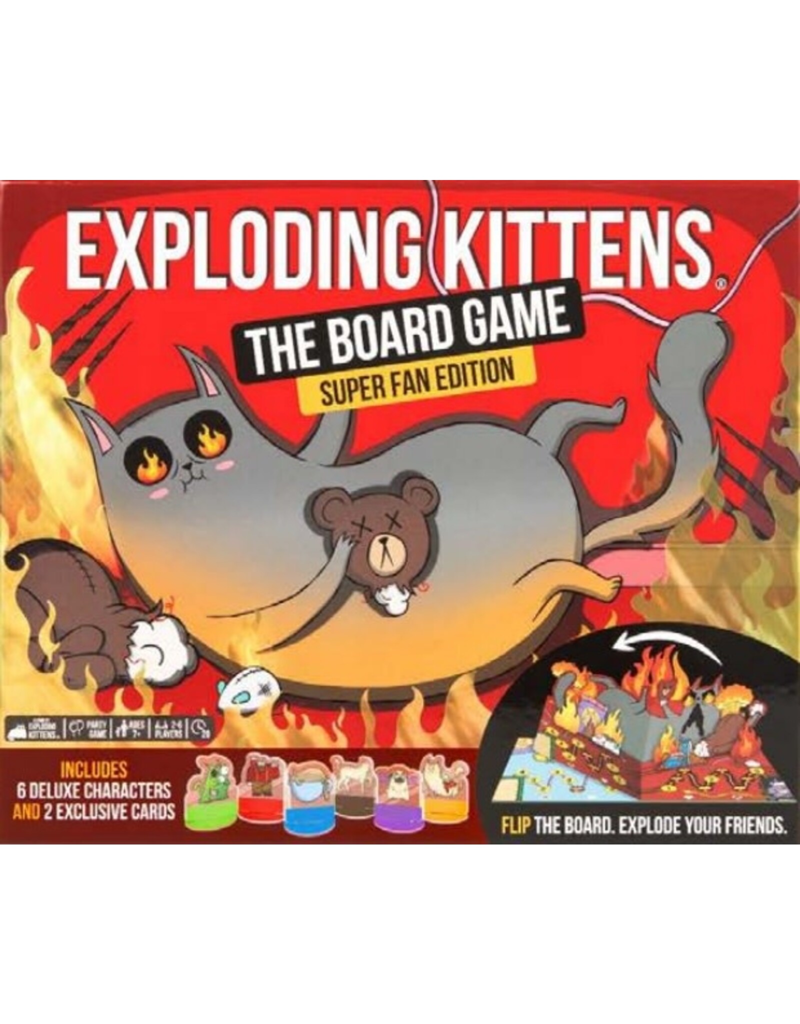 Exploding Kittens Exploding Kittens The Board Game Premium Edition