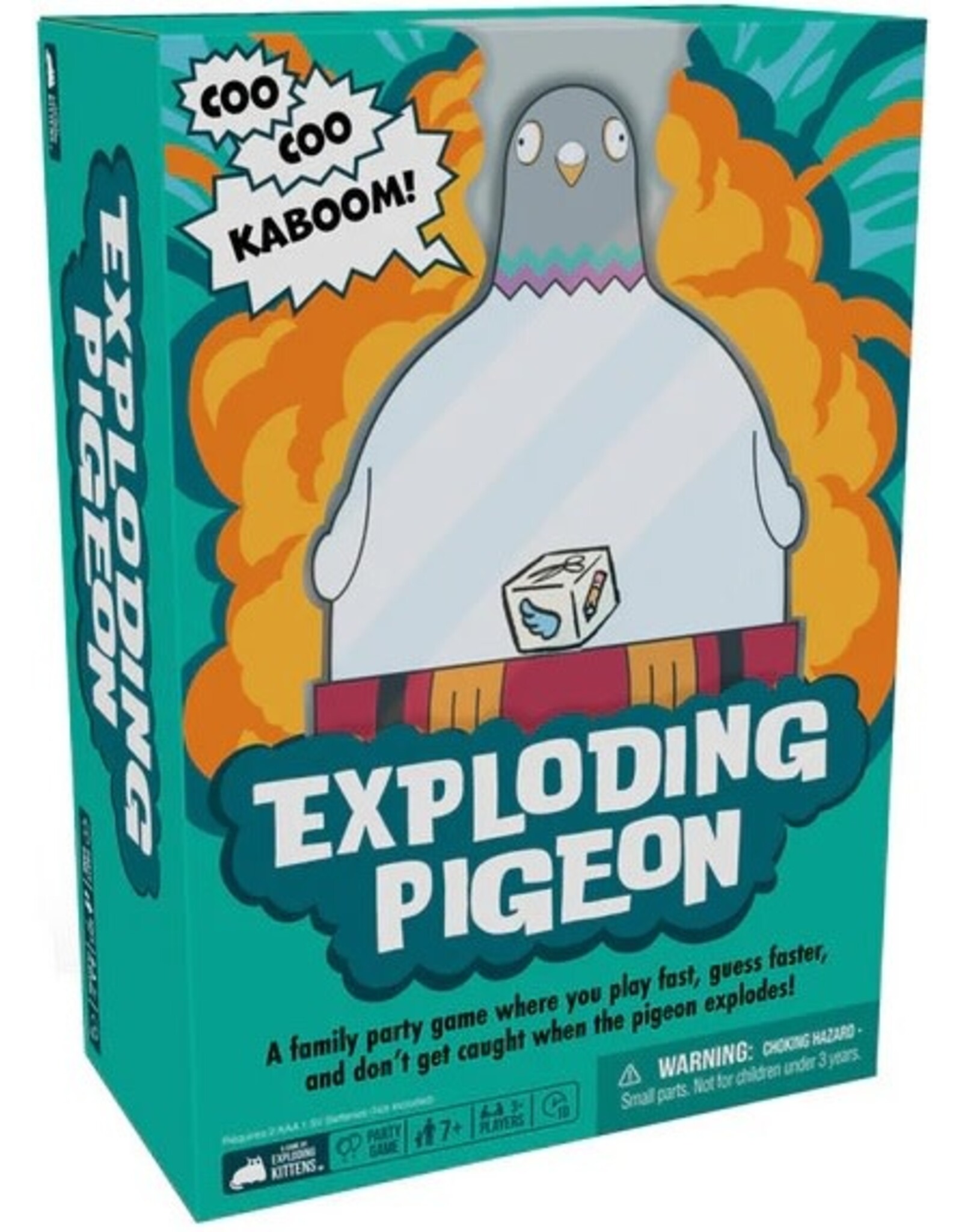 Exploding Kittens Exploding Pigeon