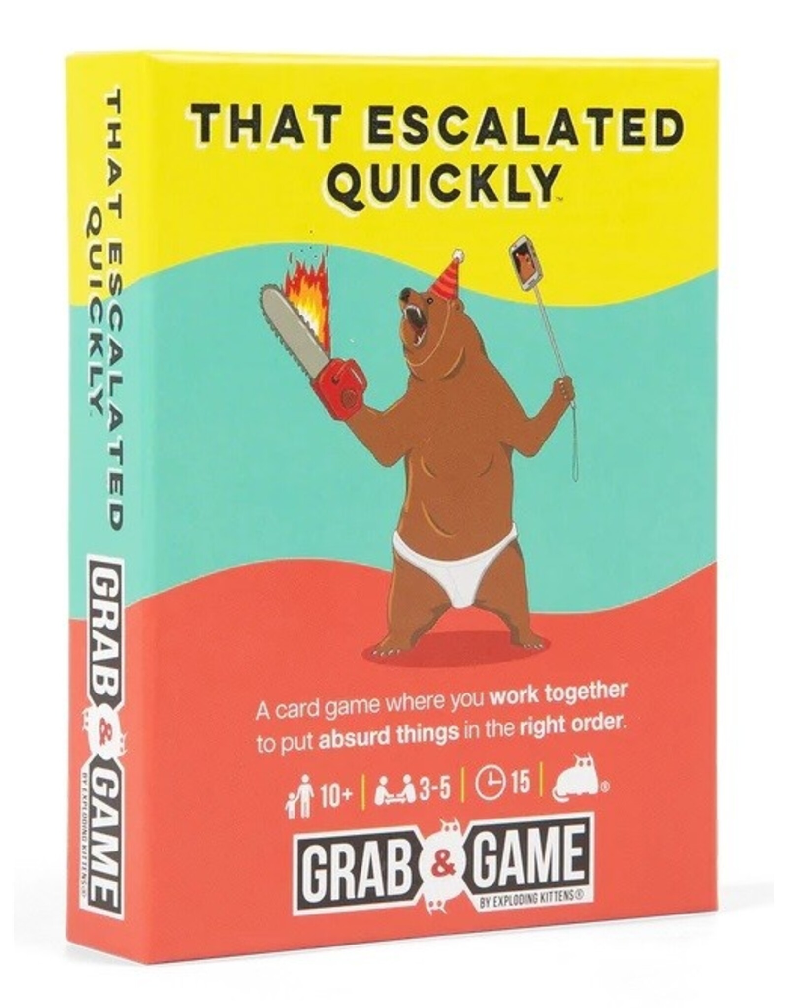 Exploding Kittens Grab & Game - That Escalated Quickly