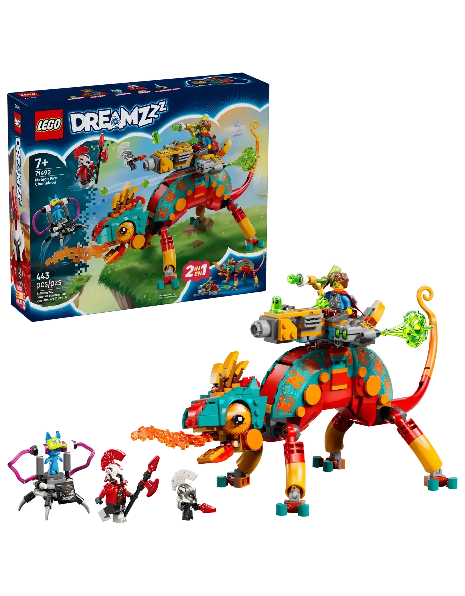 Lego Mateo's Fire Chameleon