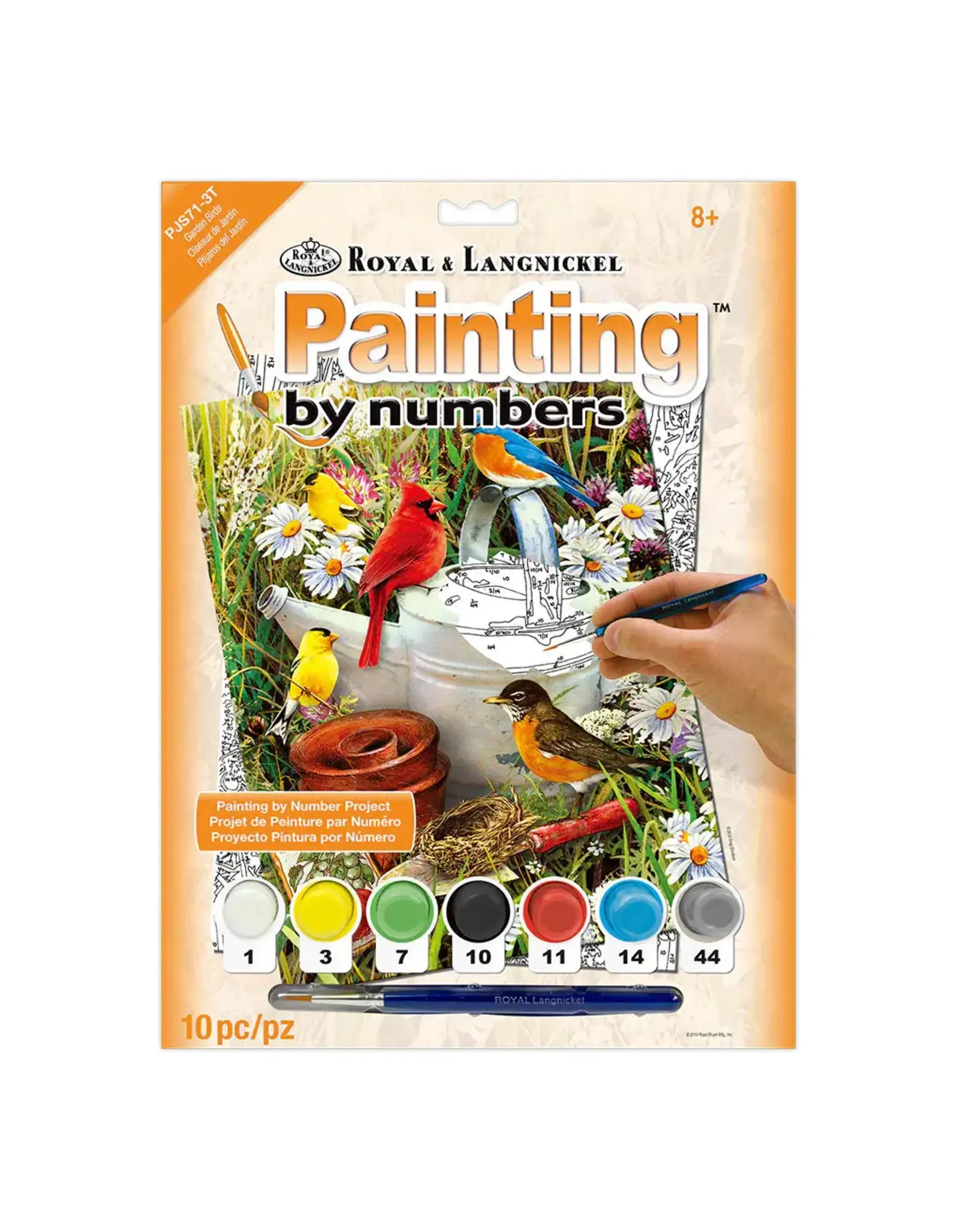 Royal & Langnickel Paint by Numbers: Garden Birds