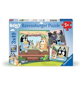 Ravensburger Bluey's Adventures! 3x49pc