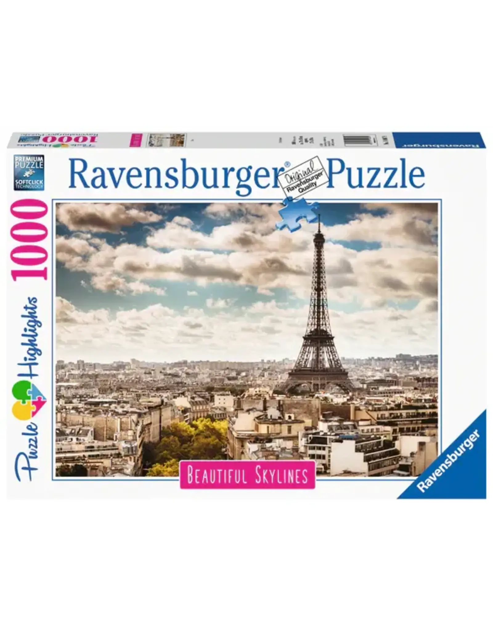 Ravensburger Beautiful Skylines: Paris 1000pc
