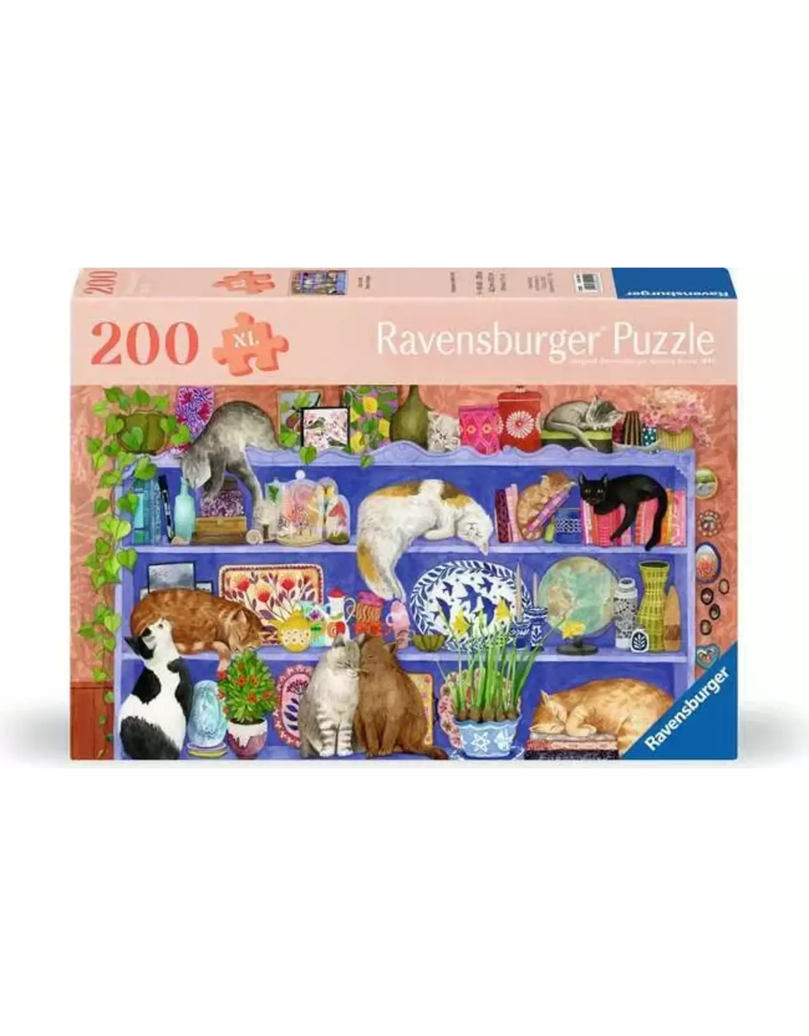 Ravensburger Cats on the Shelf  XL 200pc