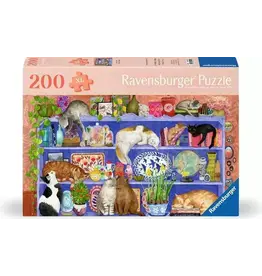 Ravensburger Cats on the Shelf  XL 200pc