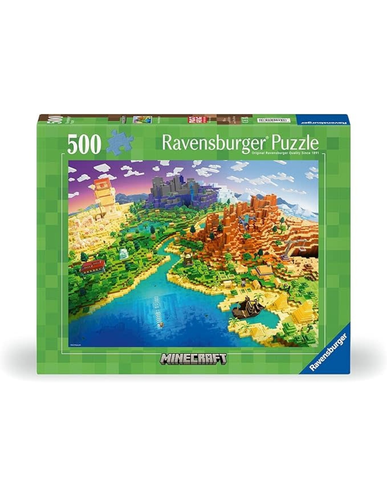 Ravensburger World of Minecraft 500pc