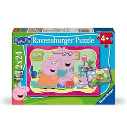 Ravensburger Peppa Pig New Adventures 2x24pc