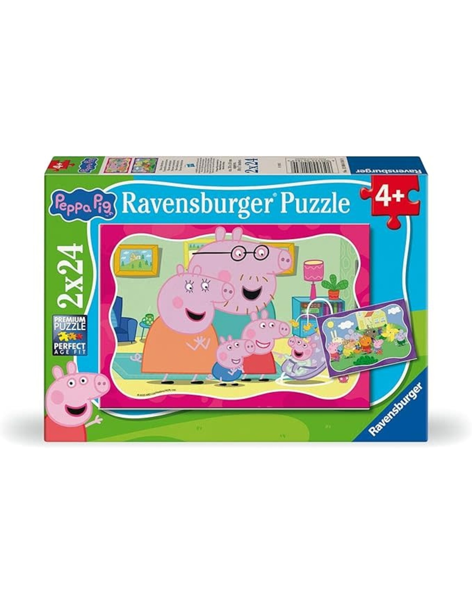 Ravensburger Peppa Pig New Adventures 2x24pc