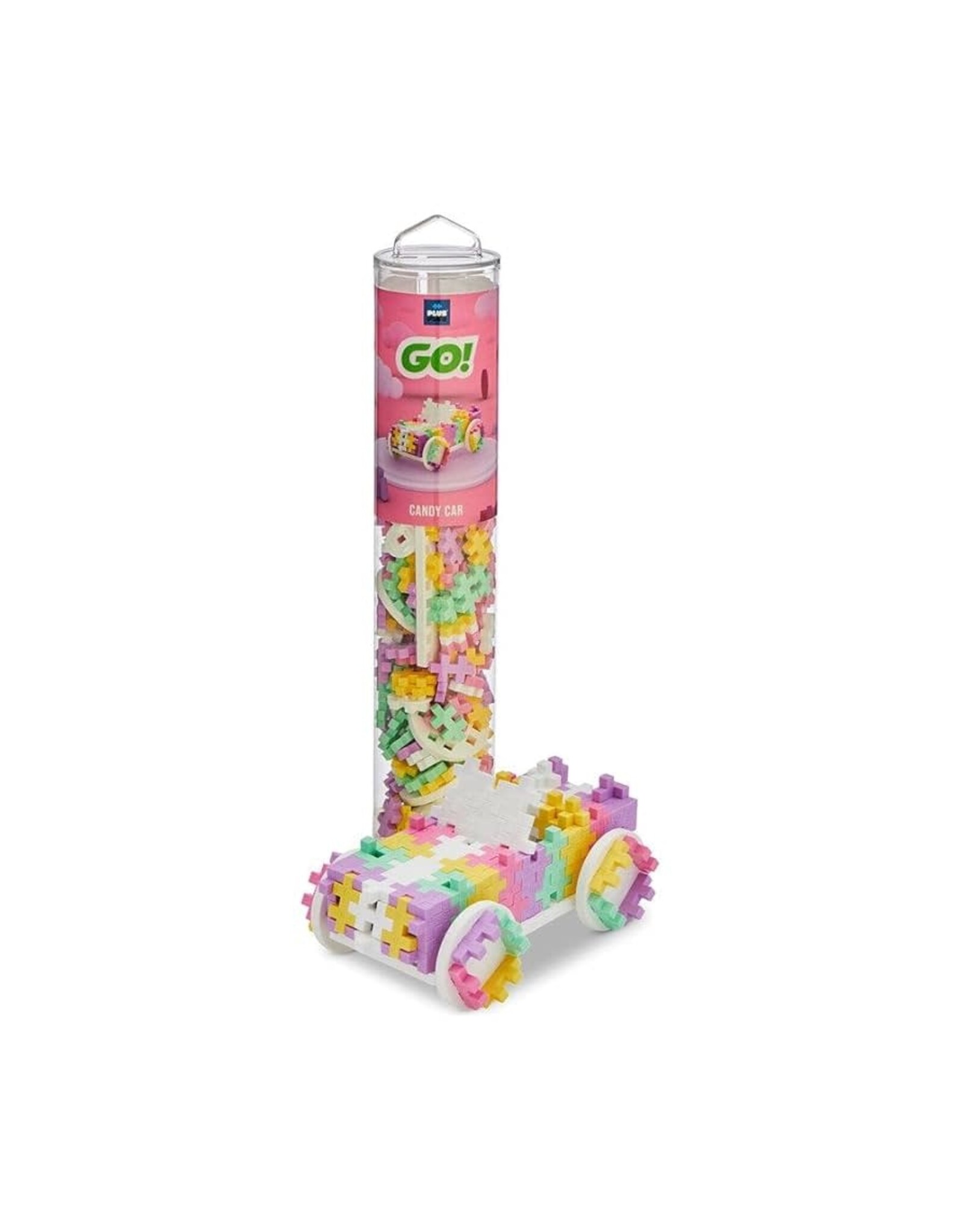 Plus-Plus Plus-Plus Tube Go: Color Cars Candy 200pcs