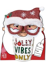 Jolly Santa Mug & Glasses Set