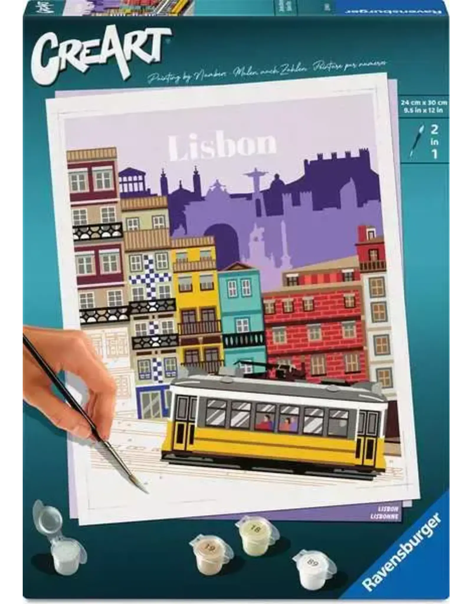 Ravensburger CreArt Paint by Number - Lisbon