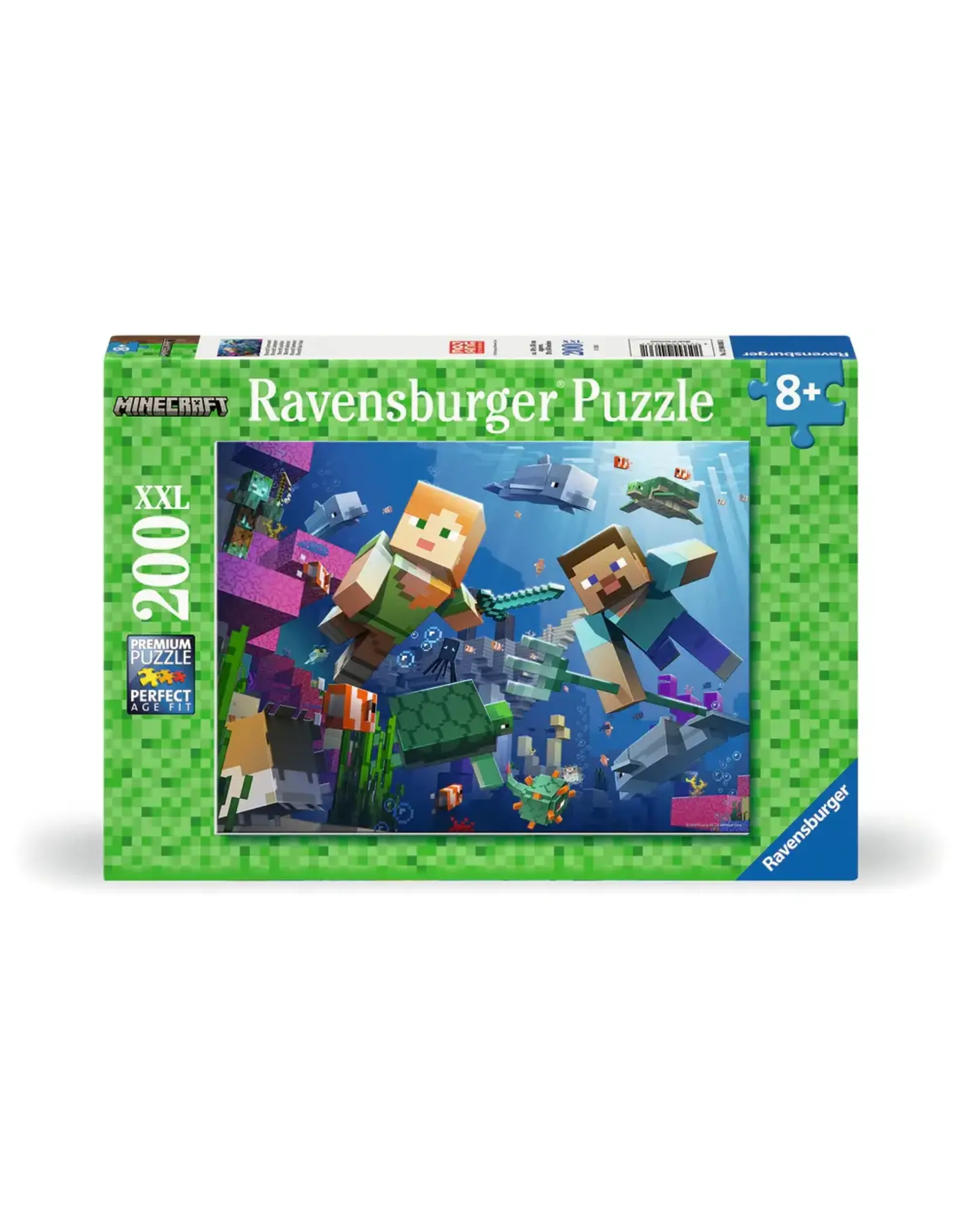 Ravensburger Minecraft Underwater 200pc