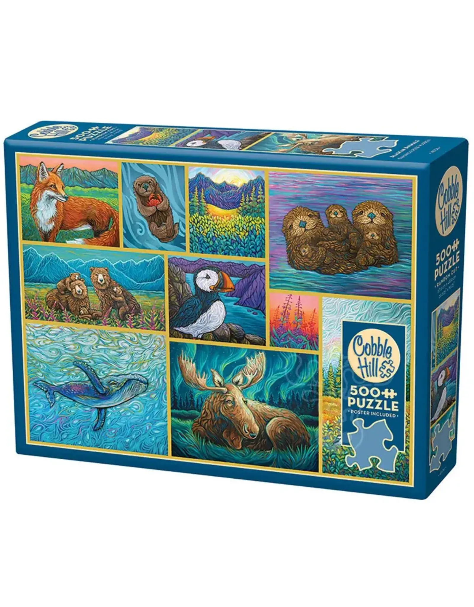 Cobble Hill Alaskan Animals 500pc