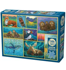 Cobble Hill Alaskan Animals 500pc