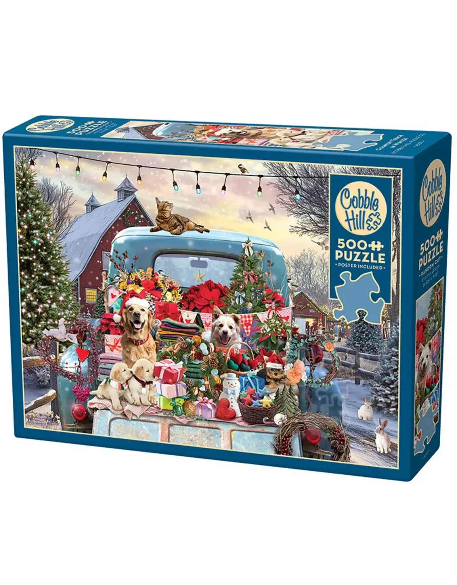 Cobble Hill Country Truck in Winter 500pc