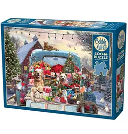 Cobble Hill Country Truck in Winter 500pc