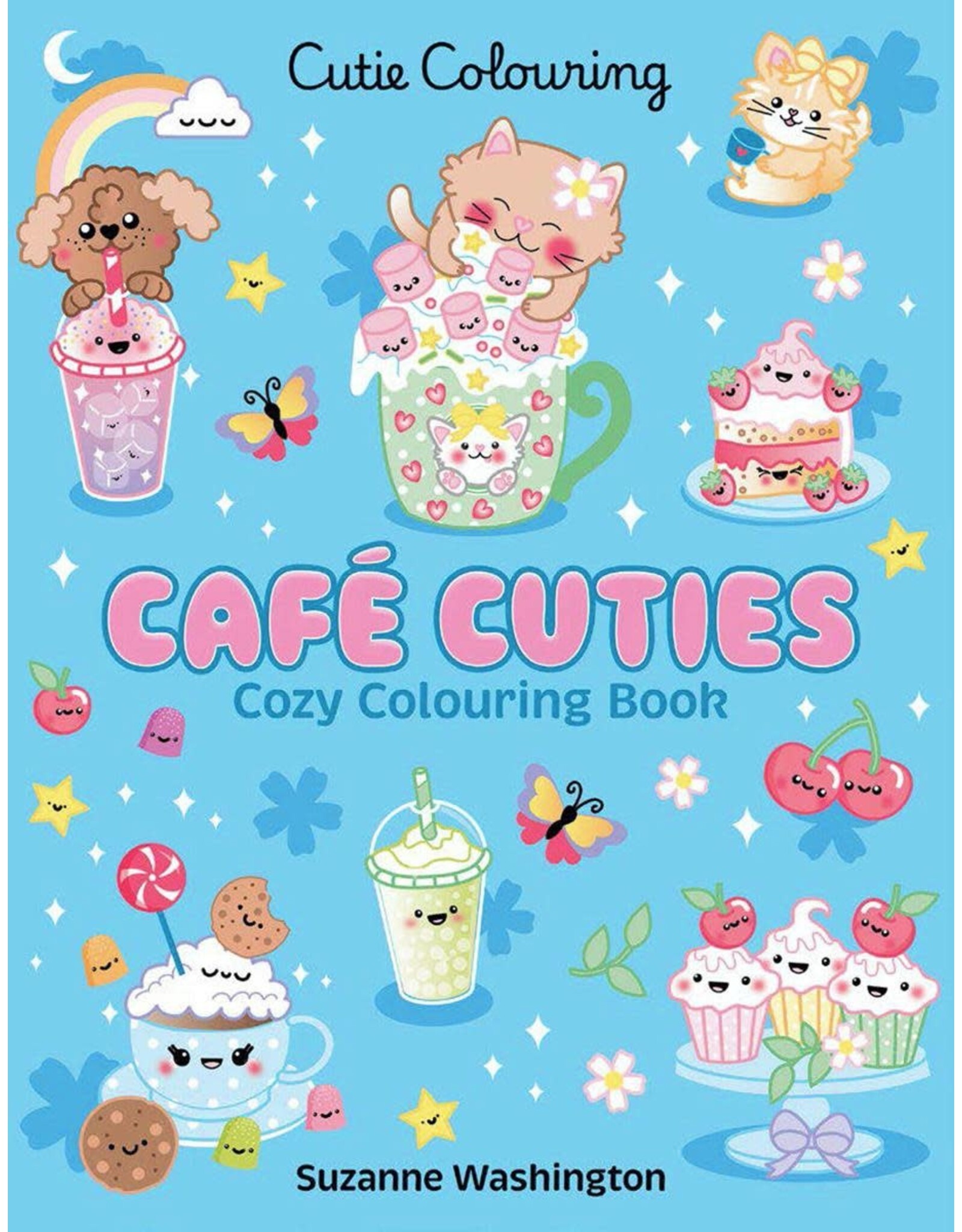 Scholastic Cafe Cuties: Colouring Book