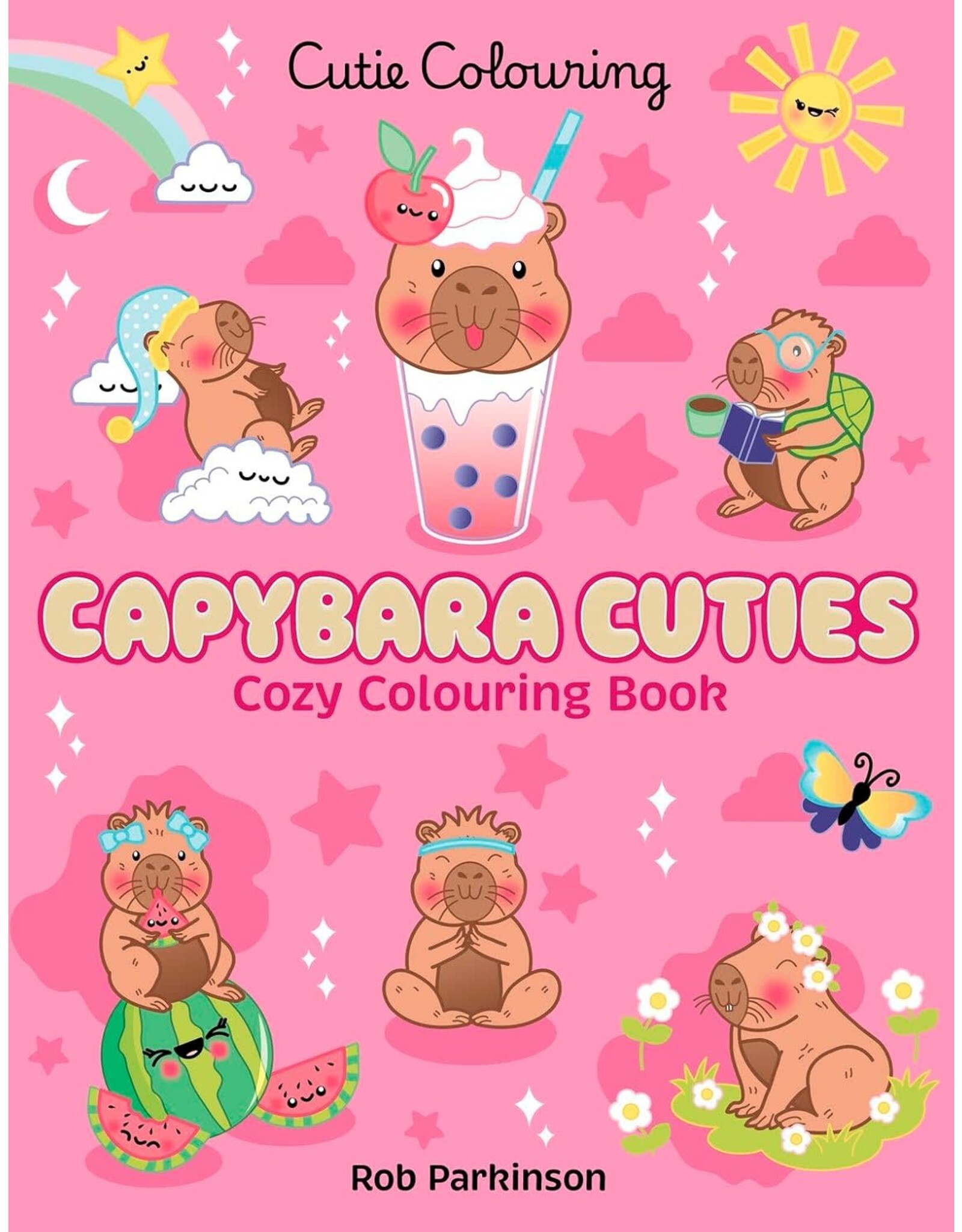 Scholastic Capybara Cuties: Colouring Book