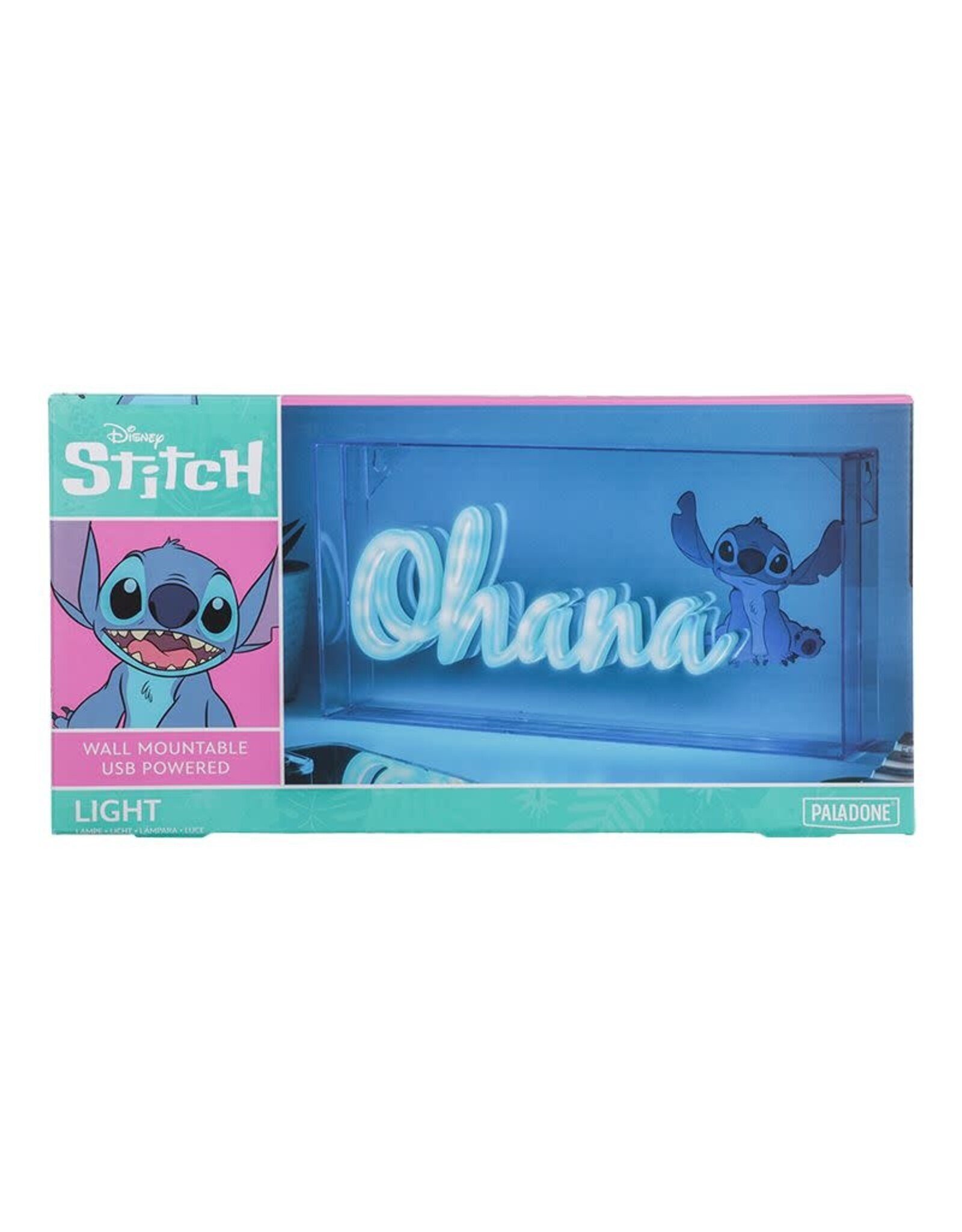 Paladone Stitch Ohana LED Neon Light
