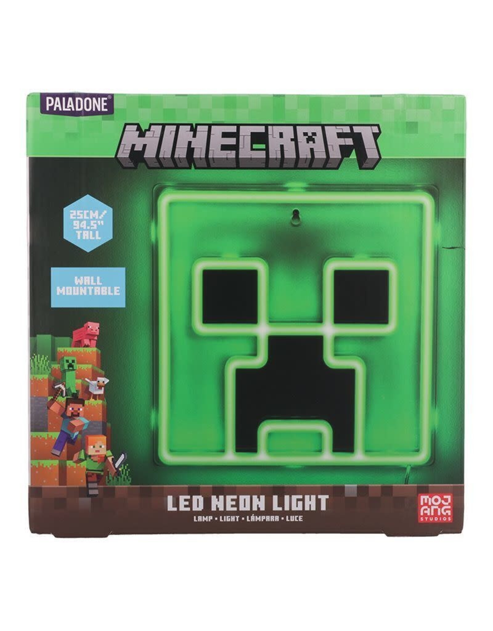 Paladone Creeper Wall Mountable LED Neon Light