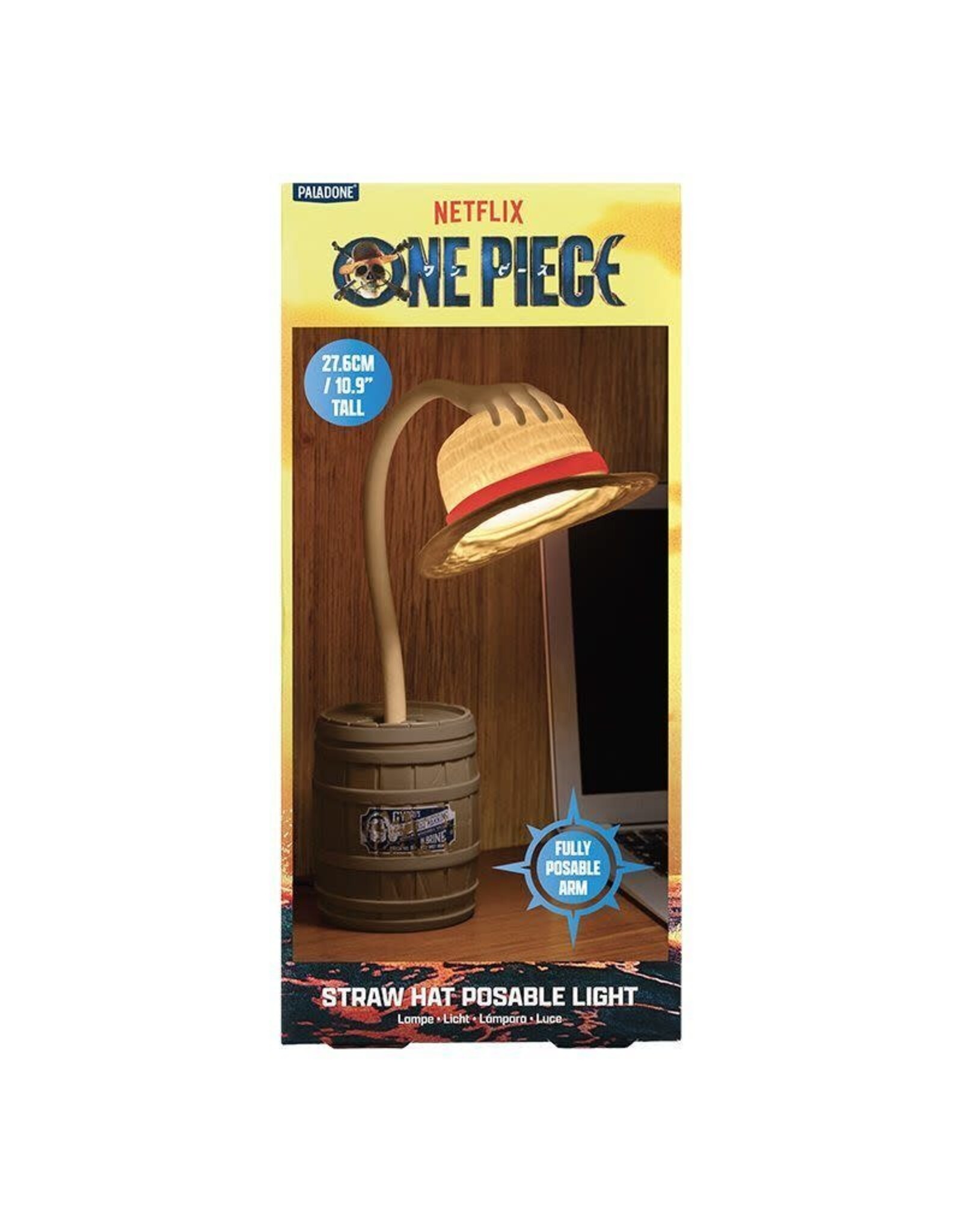 Paladone One Piece Luffy Straw Hat Posable Light