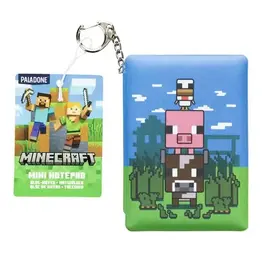 Paladone Minecraft Mini Puffy Notepad Keyring