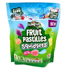 Rowntree's Fruit Pastilles Squidgers (British) CLEARANCE