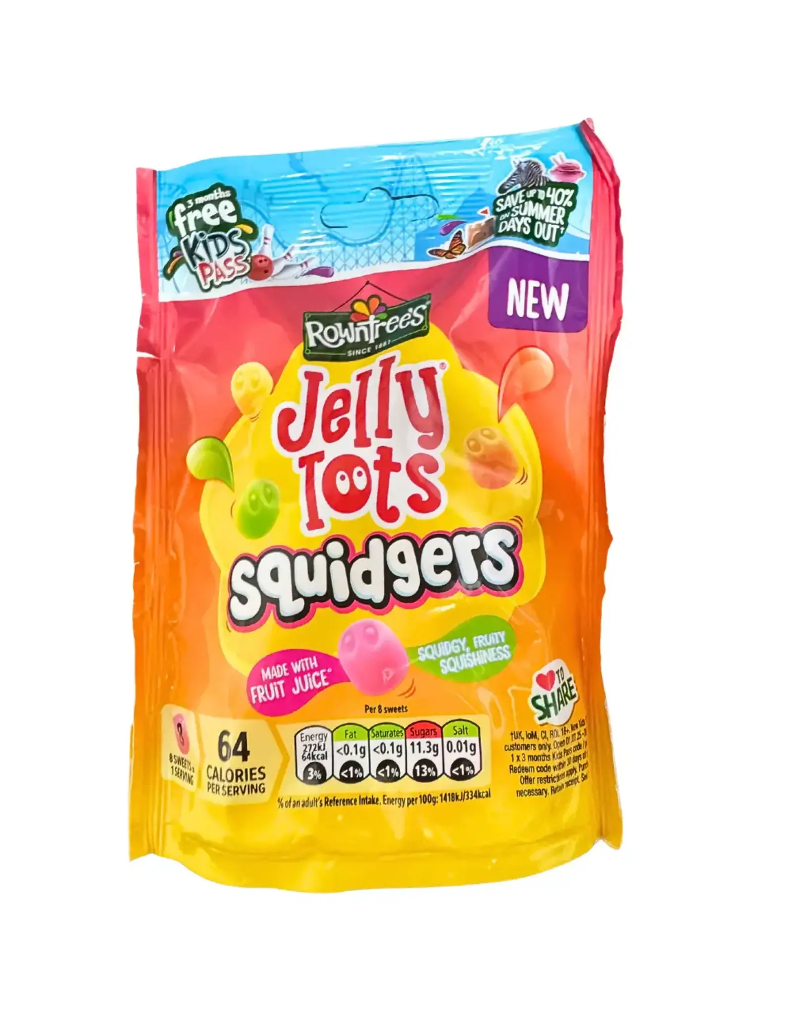 Rowntree's Jelly Tots Squidgers (British)