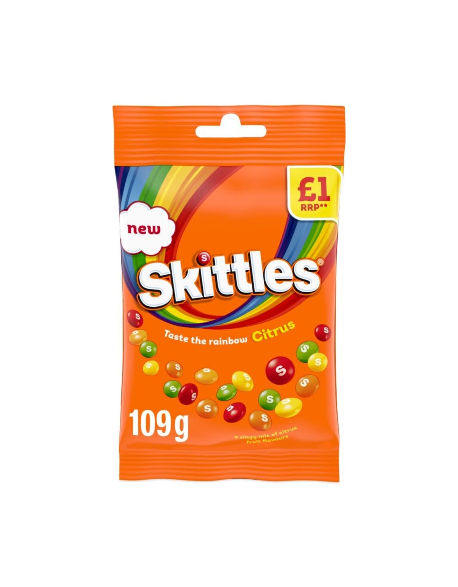 Mars Skittles Citrus Sweets - Vegan (British)