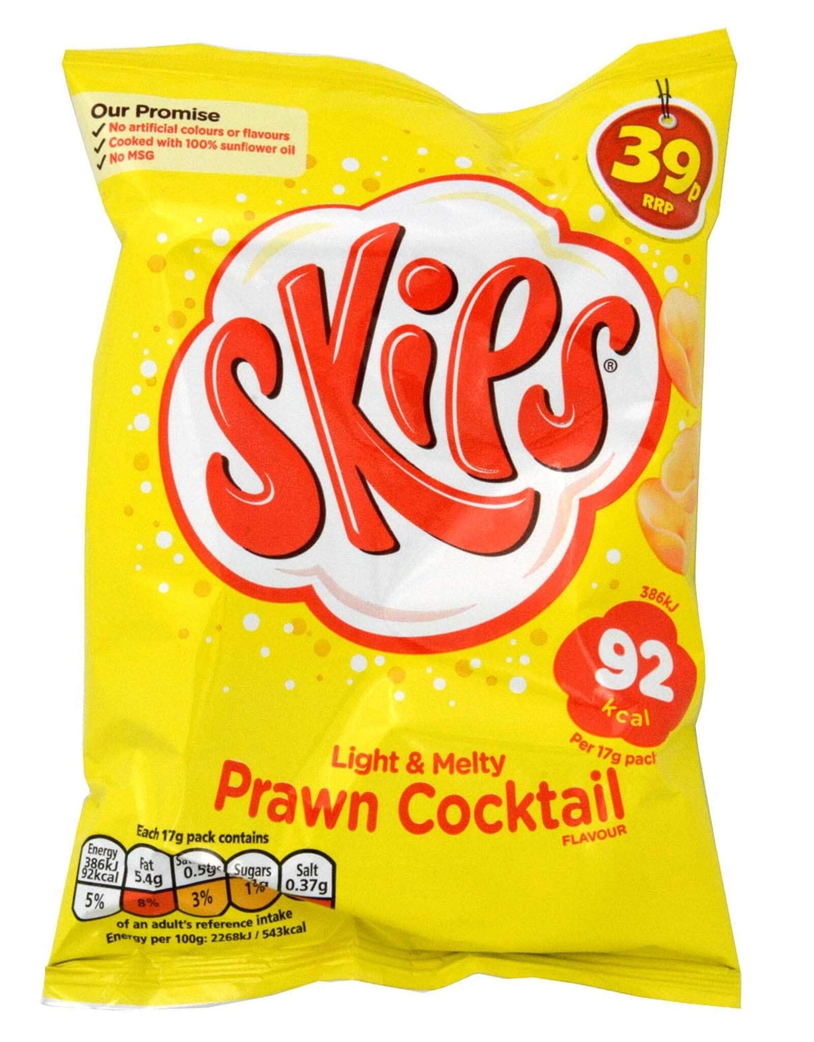 KP Skips Prawn Cocktail 17g (British)
