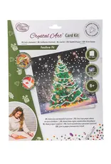 D.I.Y Crystal Art Kit Crystal Art Card Kit: Festive Fir