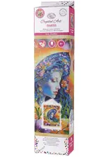 D.I.Y Crystal Art Kit Crystal Art Scroll Kit: Luna Goddess