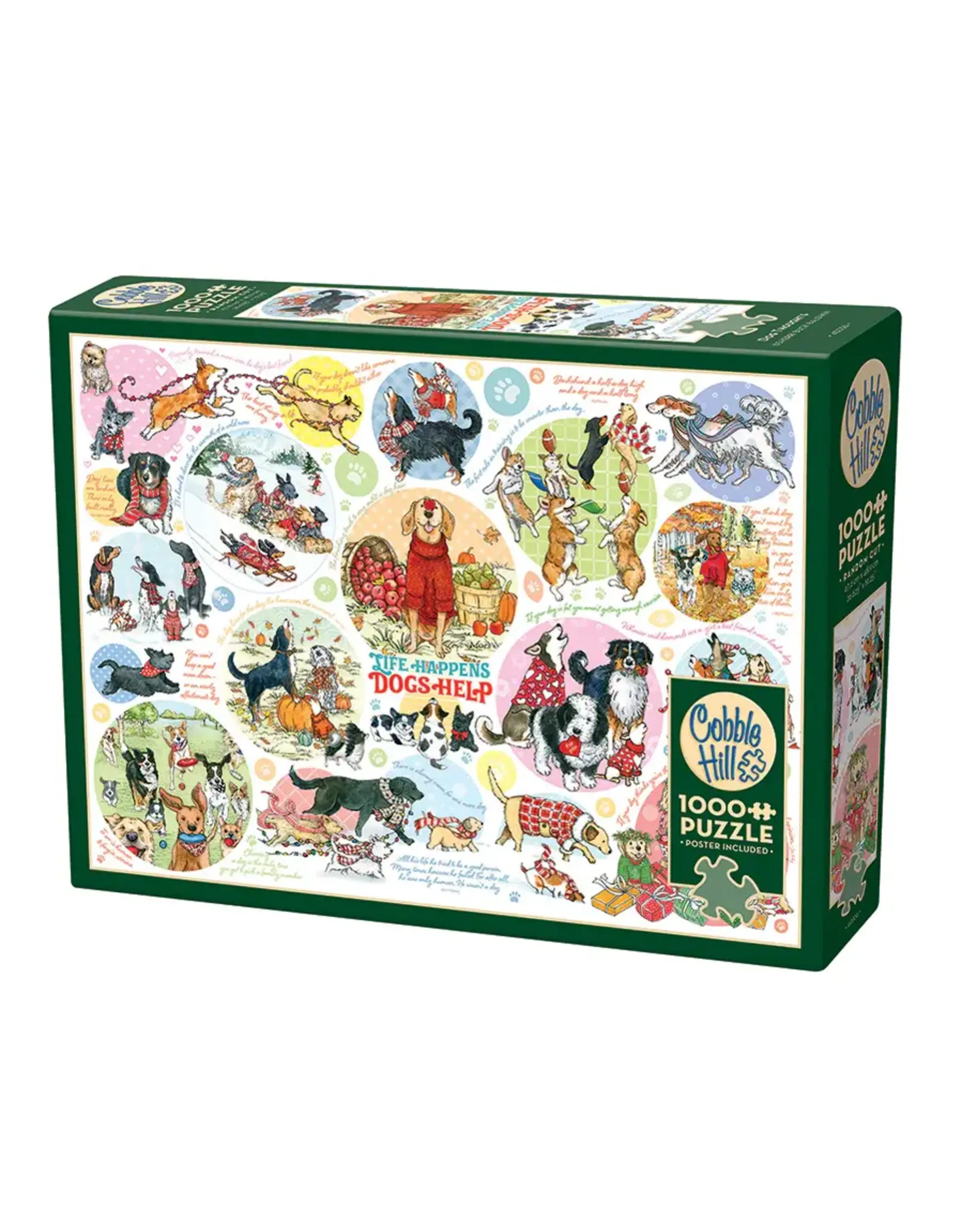 Cobble Hill Dog Thoughts 1000pc