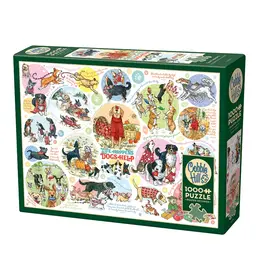 Cobble Hill Dog Thoughts 1000pc