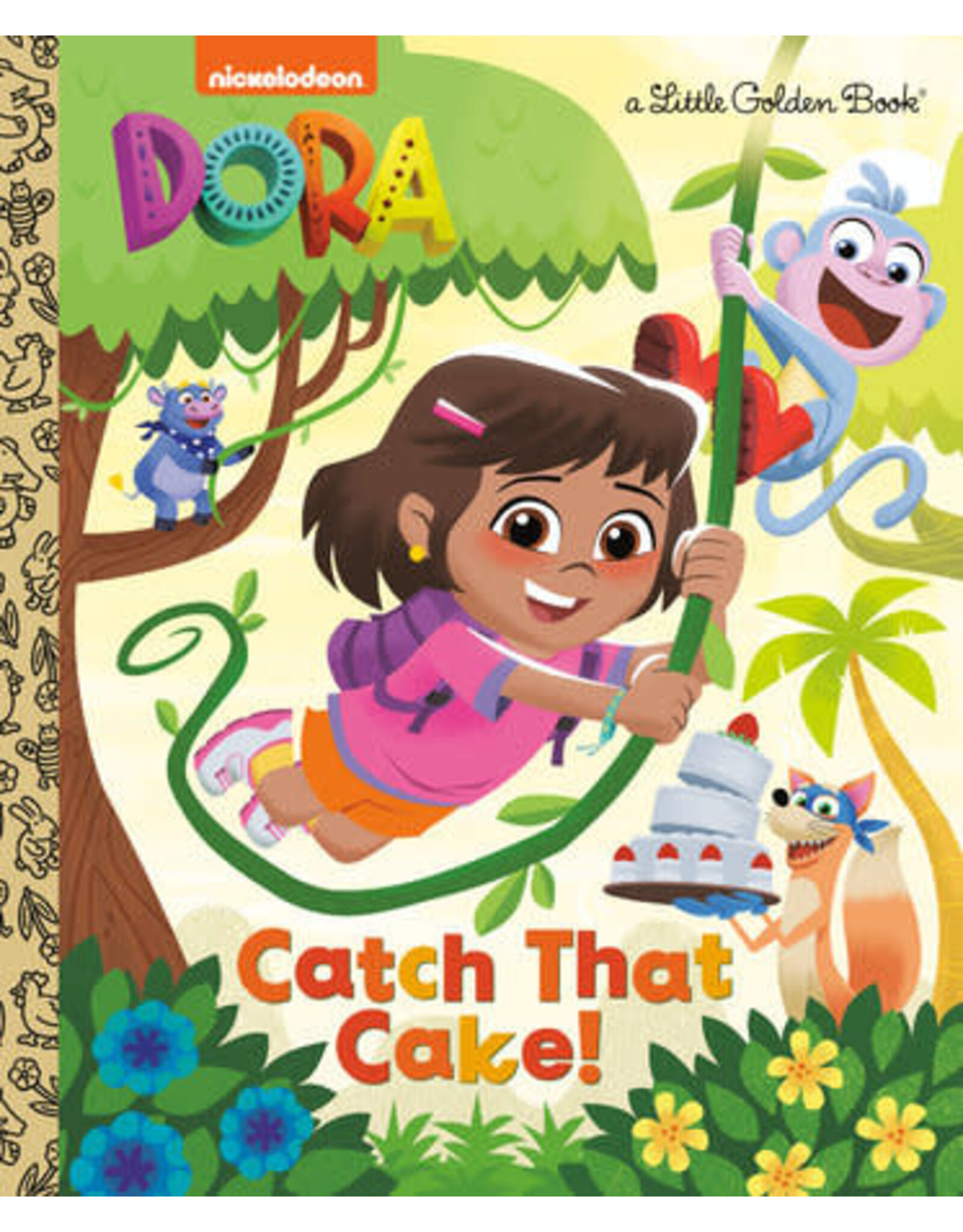 Little Golden Books Dora: Catch That Cake! Little Golden Book