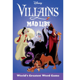 Mad Libs Disney Villains Mad Libs