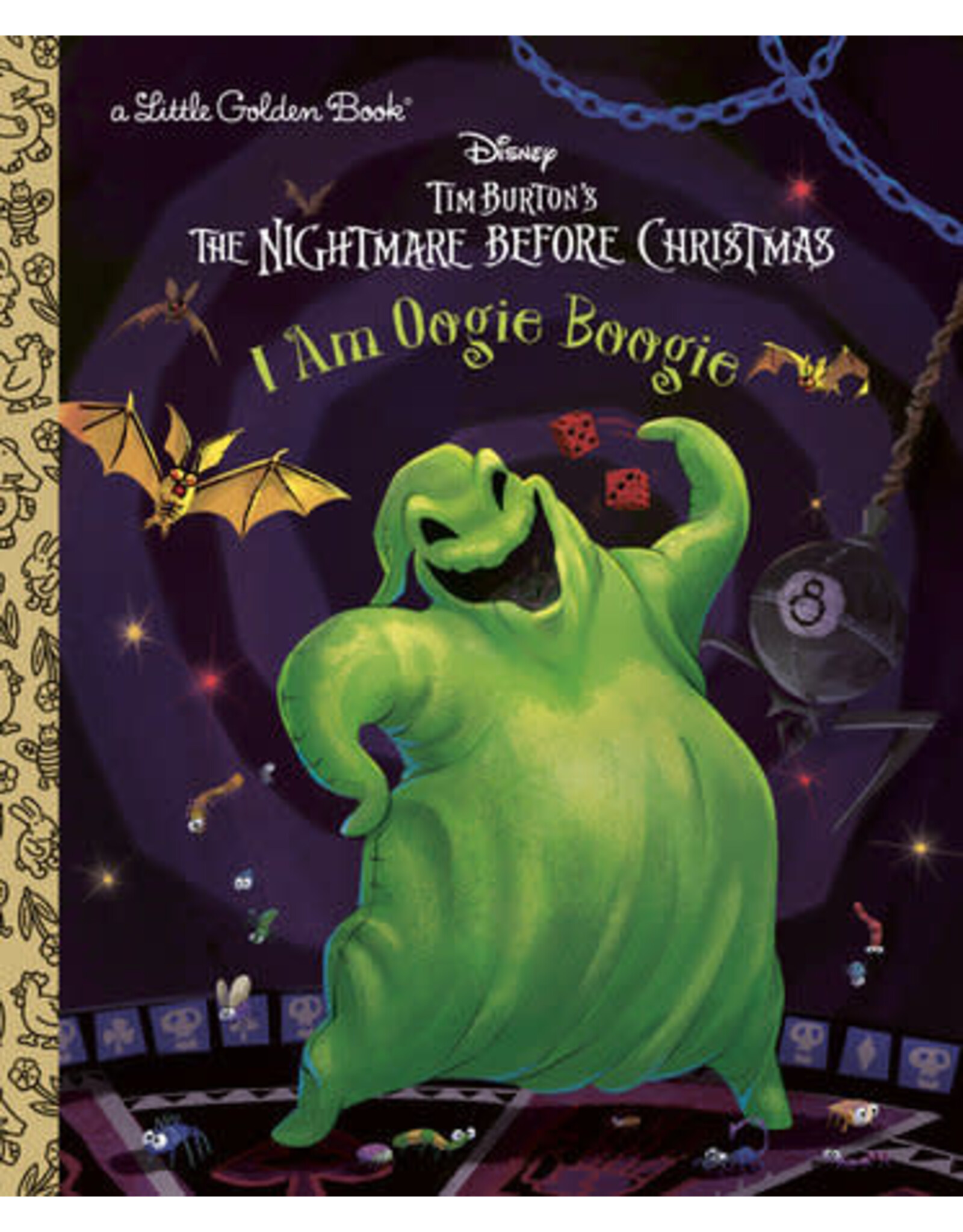 Little Golden Books I Am Oogie Boogie Little Golden Book
