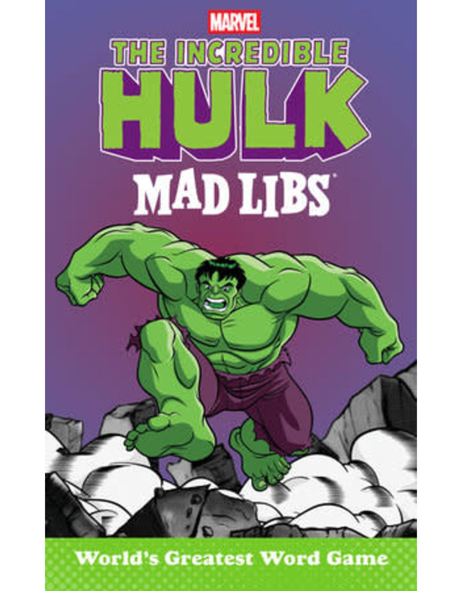 Mad Libs The Incredible Hulk Mad Libs