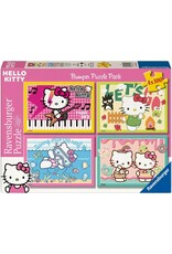 Ravensburger Hello Kitty Bumper Puzzle Pack 4x100pc