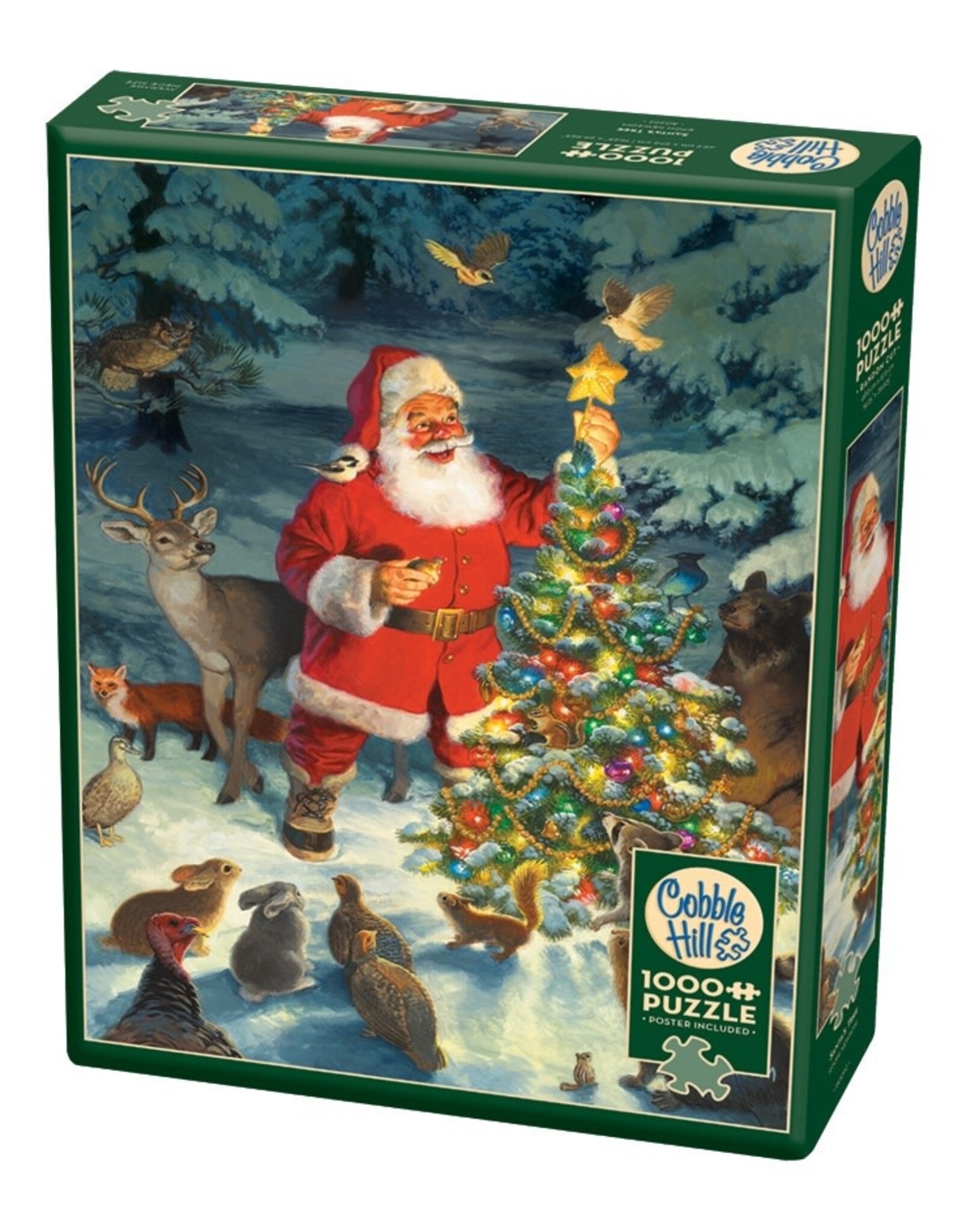 Cobble Hill Santa's Tree 1000 pc