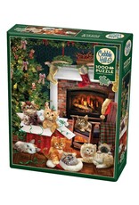 Cobble Hill Christmas Kittens 1000pc