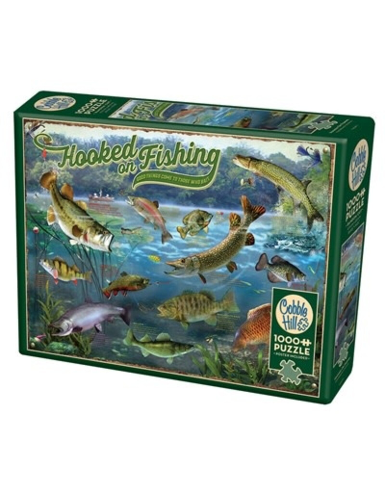 Cobble Hill Hooked on Fishing 1000 pc
