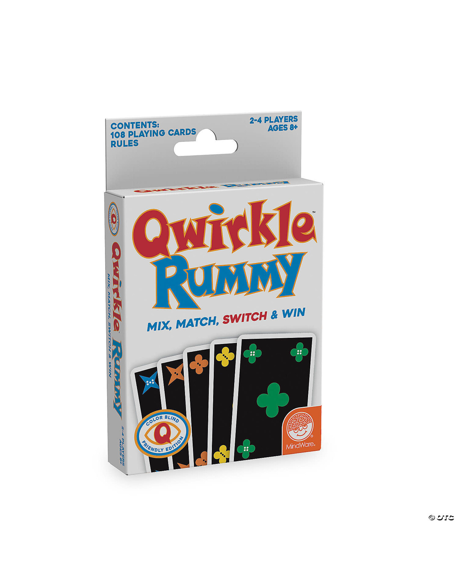 Mindware Qwirkle Rummy: Color Blind Edition