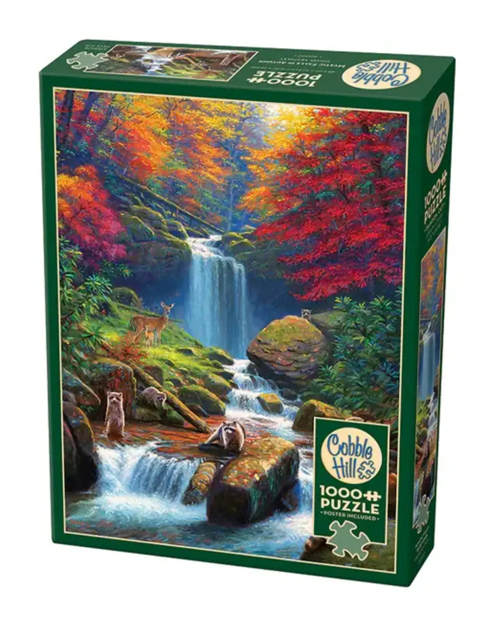 Cobble Hill Mystic Falls in Autumn 1000 pc